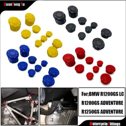 New Frame Hole Cap Motorcycle Frame Decorative Cap Cover For BMW R1200GS R 1200 GS LC Adventure ADV R1250GS R1250GSA 2014-2021