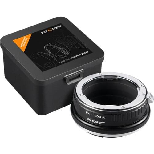 New K&F Concept adapter for Pentax K PK mount lens to Canon EOS RF camera EOS R5 R6 free shipping