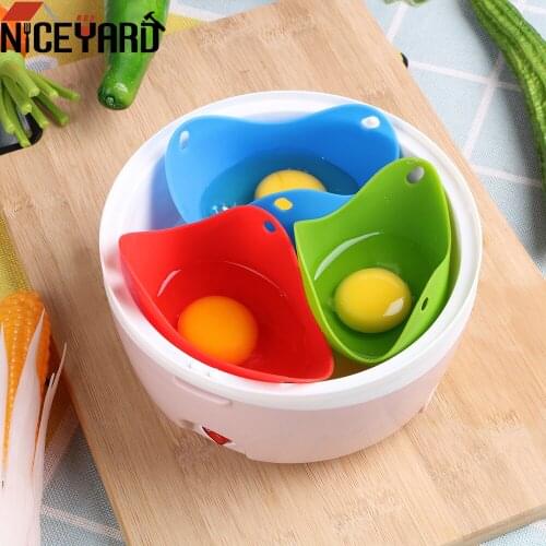 Poach Pods Egg Apparatus Silicone Egg Poacher Egg Mold Egg Baking Poached Cup Kitchen Cooking Tool Cookware Bakeware Tool