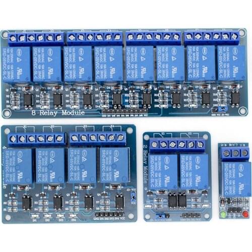 5v 1 2 4 8 Channel Relay module with optocoupler. Relay Output X way relay module for arduino 1CH 2CH 4CH 8CH