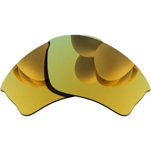 Polarized Sunglasses Replacement Lenses for-Half Jacket XLJ Frame - Yellow Golden