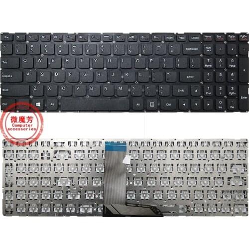 US NEW keyboard For Lenovo 500S-15ISK M51-80 flex3-15 700-17ISK 700-15 English laptop