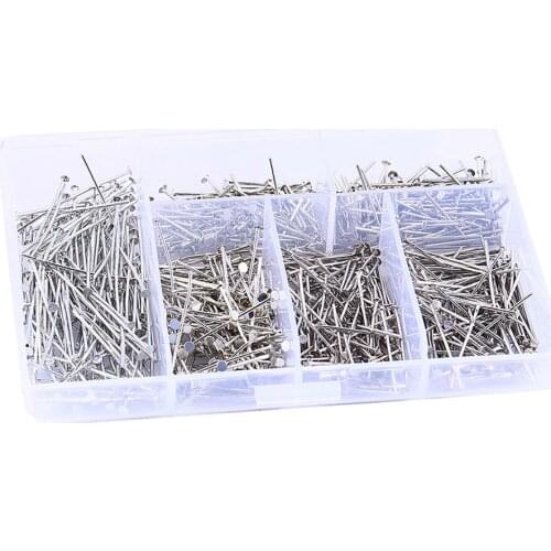 Stainless Steel T-pins Assorted Sizes for Blocking Knitting, Modelling And