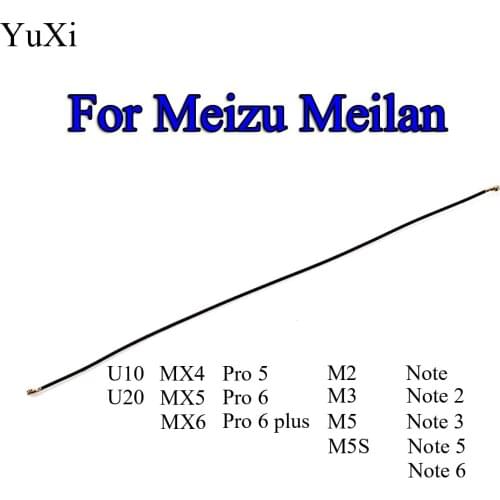 YuXi Inner Wifi Antenna Signal Flex Cable Wire Ribbon For Meizu MX4 MX5 Pro 5 6 M3 M3S M5 M5S M6 M2 Note U10 u20 E E2 Metal