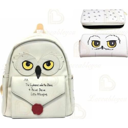 New Arrival Magic School Owl Bags Toys Travel Backpack Action Anime for Students Fashion Gift for Boys Girls School Bags