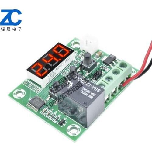 XH-W1209 digital temperature controller / high precision electronic digital display AC temperature control switch DC12V / AC220V