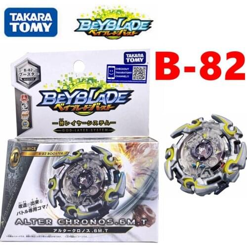 100% ORIGINAL Takara Tomy Beyblade BURST B-82 Booster Alter Chronos.6M.T AS CHILDRENS DAY TOYS