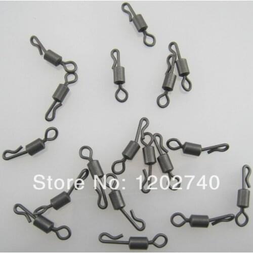 1000 x Quick Kwik Change Swivels-Fits Safety Lead Clips-Carp Terminal End Tackles-Carp Swivels-Fishing Swivels