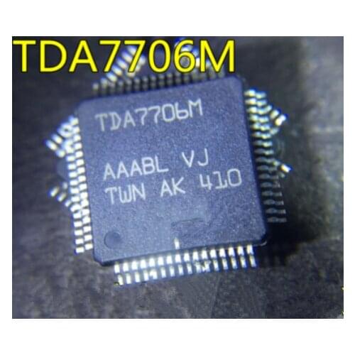 5Pcs/Lot TDA7706 TDA7706M QFP64