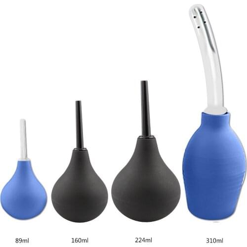 Anal Plug Injection Sex Toy Adult Enema Cleaner Unisex Enema Container Adult Anal Sex Accessories