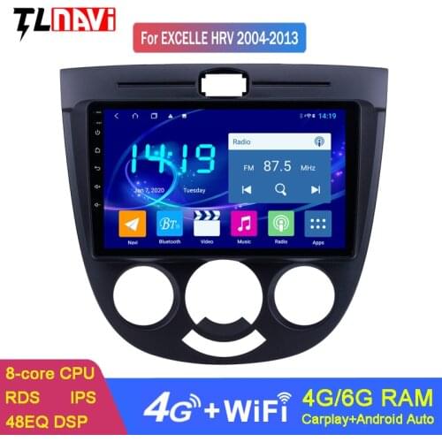 6G+128G Car Radio Multimedia Video Player Navigation GPS For Chevrolet Lacetti J200 BUICK Excelle Hrv 2004-2013