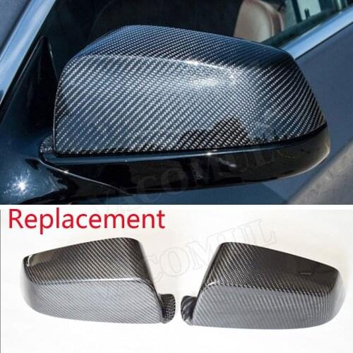 6 series Carbon Fiber Replacement Mirror Covers Caps for BMW F06 F12 F13 2014-2017