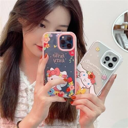 PINZHENG Cartoon Mobile Phone Case For iPhone 7Plus 8Plus Silicone Protective Cover For iPhone X XS XR 11 12 Pro Max Case