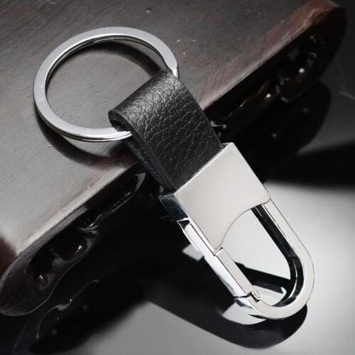 EDC Outdoor Metal Leather Buckle Carabiner Key Chain Tactical Keychain Holder Camping Equipment Keychain Multi Tool Camping Gear