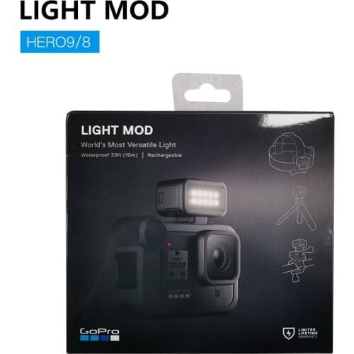 GOPRO HERO9 / HERO8 / HERO7 Black Camera Light Mod go pro Offcial Original Accessory