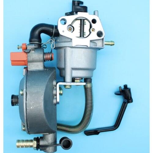 Carburetor Dual Fuel Conversion Kit For Honda GX160 GX200 168F 170F 2KW-3KW Generator Engine LPG/CNG Gasoline Carb Assembly