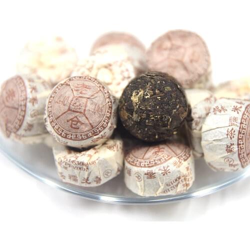 Laocang 2015 yr Mini Ripe Pu-erh Tuocha Glutinous Aroma Rice Shu Pu-erh Tea Tuo tea In bulk