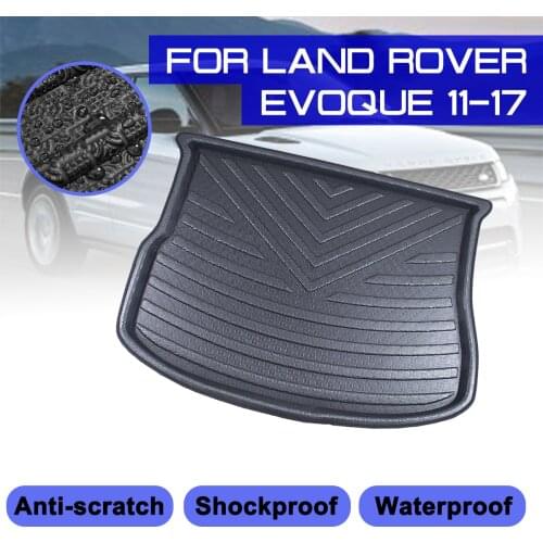 For Land Rover Evoque 2011 2012 2013 2014 2015-2017 Car Floor Mat Carpet Rear Trunk Anti-mud Cover