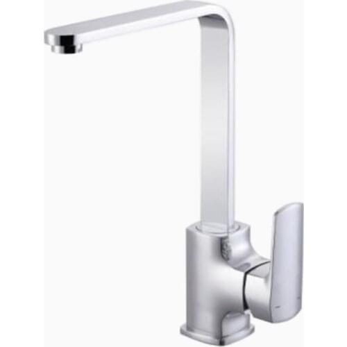 Real Snyder 360 degree rotation full copper kitchen faucet hot and cold faucet Single lever Rabbit series