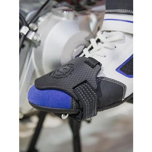 Motorcycle Gear Shift Pad Adjustable Motorcycle Shoe Cover Durable Lightweight Boot Protector For Riding Moto Accessaries