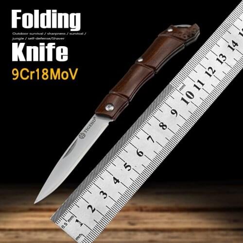 Folding knife outdoor survival knife lifesaving portable fruit knife self-defense knife camping knife fixed knife tool knife EDC
