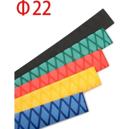 22mm diameter tube heat shrink tube for fishing rods Non-slip 1 meter