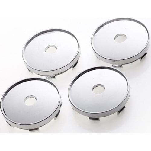 4pcs/set New Universal 60mm Car Wheel Hub Center Hubcaps Rim Dust Cover Auto Accessories Replacement Parts T3ED