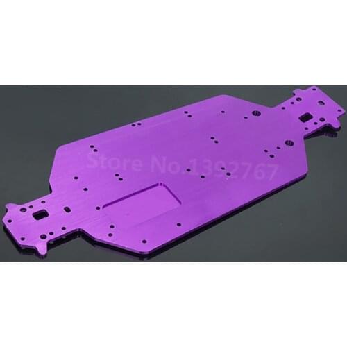 HSP Upgrade Parts Accessories 04001 03601 Metal 6061 Chassis For 1/10 Hi Speed RC EP Cars RC Off Road Truck Buggy Himoto Redcat