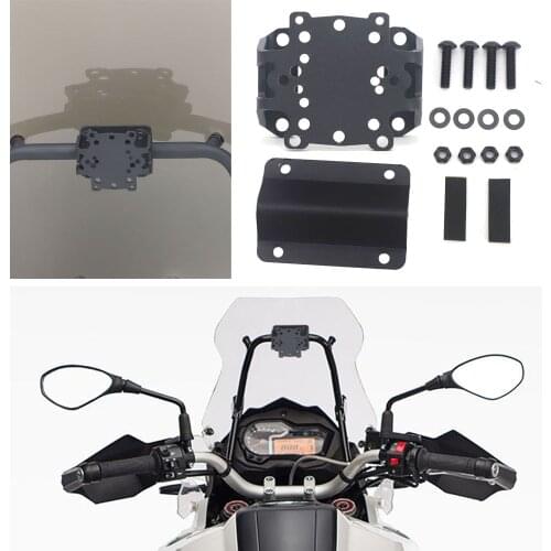 Motorcycle Accessories Stand Holder Phone Mobile Phone GPS Plate Bracket For BENELLI TRK 502 2016