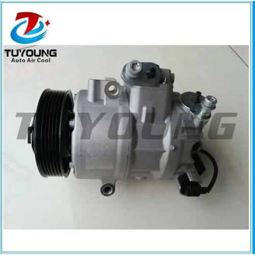 Denso 6SEU12C car A/C COMPRESSOR For-SKODA FABIA 1.2 1.4 2.0 SEAT IBIZA CORDOBA 2002-2009 6Q0820803G 6Q0820803H 115mm 6pk 12v