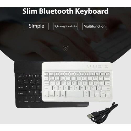 Wireless 78 Keys Ultra-thin Bluetooth Keyboard Keypad for iPad Phone Tablet
