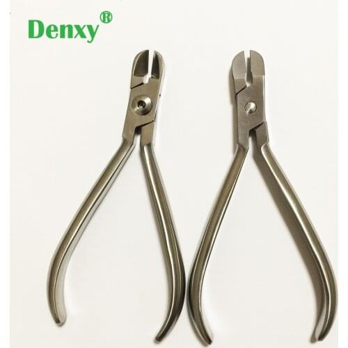 Denxy 1pc Orthodontics Heavy Wire Cutter Dental Instruments Pliers to cut hard wire and NiTi wire orthodontic bracktes