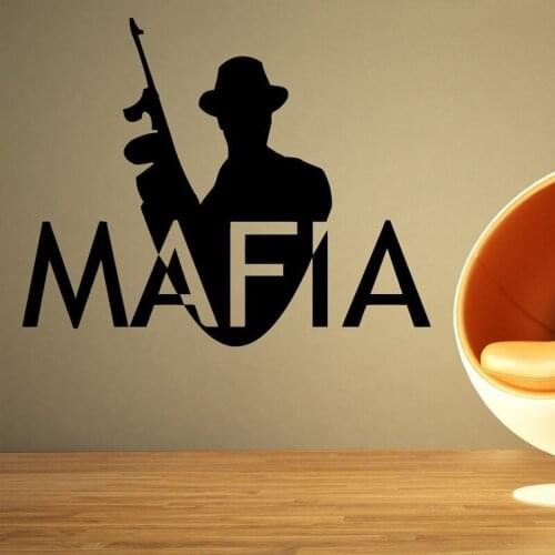 Cool Man Word Big Large Wall Stickers for Bedroom Boys Home Art Decoration Vinyl Wall Decals Living Room Poster Murals YY165