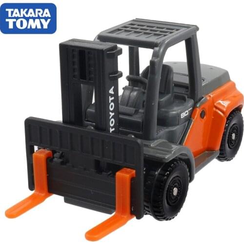 Takara Tomy Tomica Simulation Alloy Model Engineering Work Forklift Children Boy Toy Desktop Decoration Birthday Present
