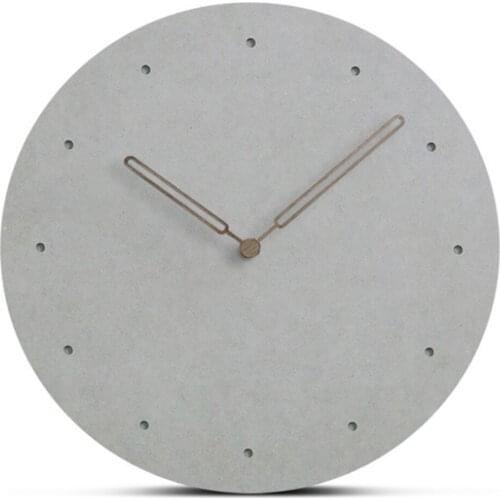 Fashion Taste Nordic Art Simple Glass Wall Clock Living Room Mute Quartz Hanging Clock Modern Design Home Decor