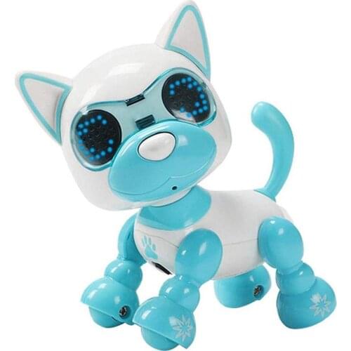 Fashion Intelligent Puzzle Pet Dog Child Robot Dog Pet Toy LED Eyes Sound Puppy Record Educational Toy Birthday Gifts for Baby