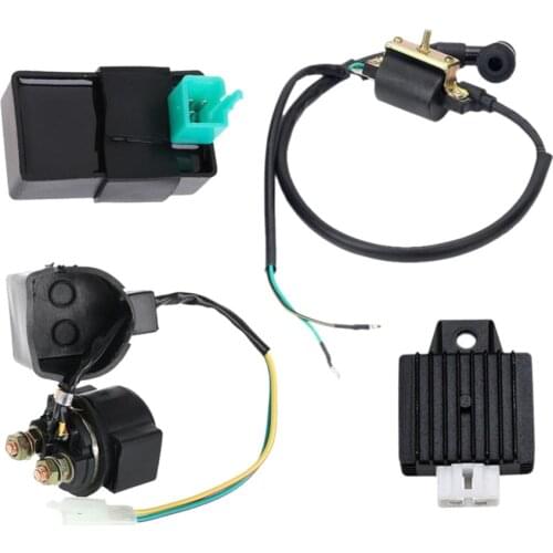 Motorbike CDI Ignitor Relay Regulator Rectifier For 50cc-110cc Chinese ATV