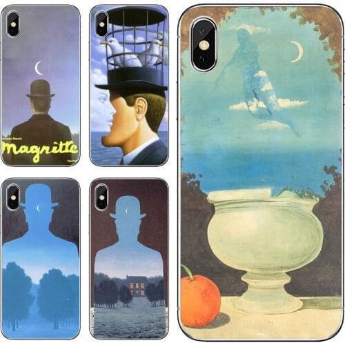 Soft Cases Rene-Magritte For Samsung Galaxy A12 A31 A41 A51 A71 A20e A21s M30 A10 A30 A40 A50 A60 A70