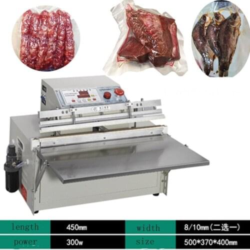 Desktop Vacuum Packaging Machine Commercial Food Chamber Vacuum Sealer for Nut/Fruit/Meat Food Packing Sealing Tool 220V 110V