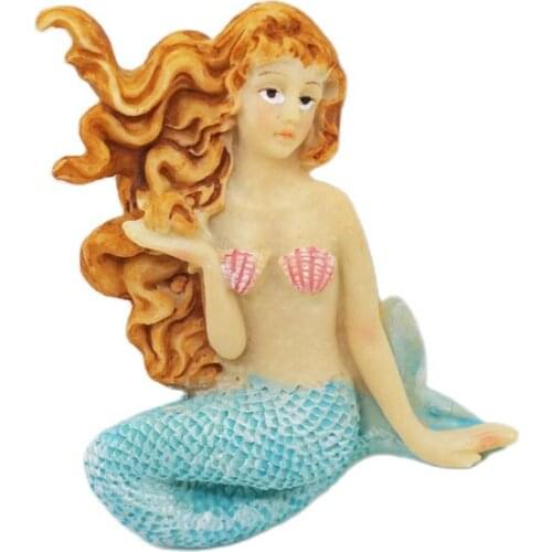 LXYY New 3D Mermaid Fondant Cake Silicone Mould Chocolate Mold The Daughter of the Sea