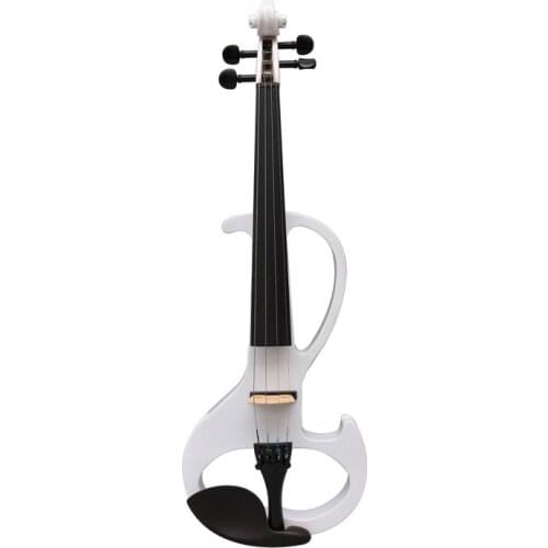 New 4/4 Violin Electric Violin Powerful Sound MP3 or 1/8 jack Solid wood Free Violin Bow Violin Case