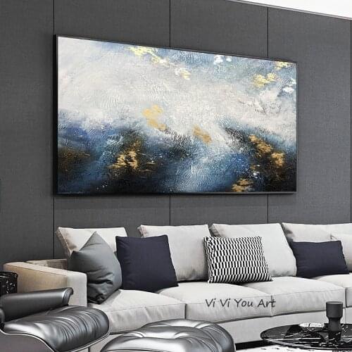 New handpainted Canvas painting Wall Art Modern artwork Handmade Oil Painting On Canvas Wall Pictures For Living Room Home Decor