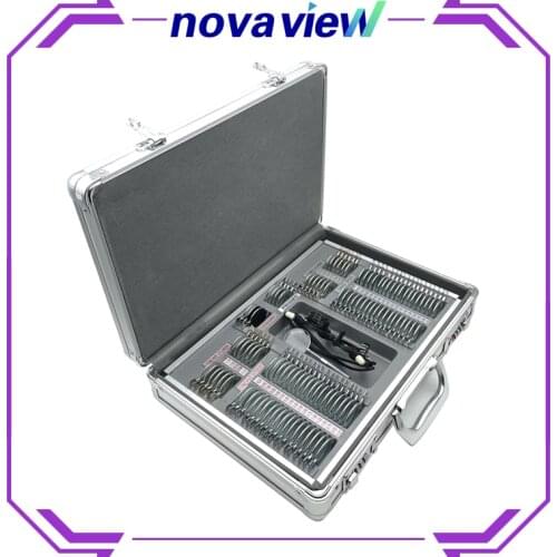 Optometry Equipment 104 Trial Lens Set Metal Rims Aluminium Case + Free Frame