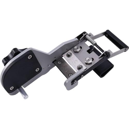 JB32S Straight Round Manual Hand End Trimmer Cutting Machine For Melamine Paper Veneer Plastic Pvc End Trimming Cutter