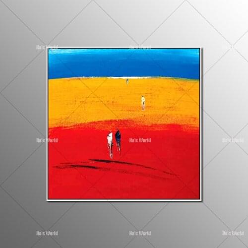 Hand Painted oil painting Home Hotel Decorative Picture Modern Abstract Art Paintings on Canvas Unframed Abstract Oil Paintings