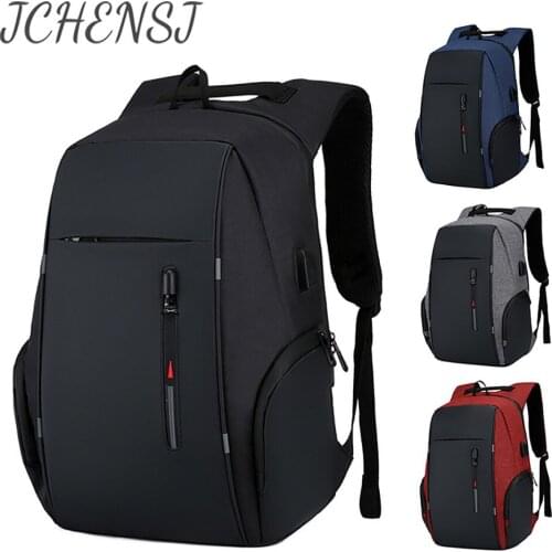 JCHENSJ School Backpack For Men Waterproof Oxford 15.6" Laptop Mens Backpack Large Capacity Male Travel School Backpacks