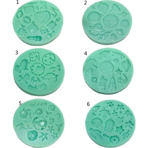 DIY Crafts Jewelry Casting Tool Earrings Epoxy Resin Mold Necklace Pendant Silicone Mould