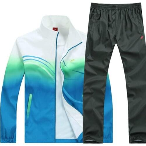 Tracksuit Men Sportswear 2 Piece Sets Running Suit Jacket+Pant Fashion Military Ropa Para Hombre Men Sweat Suit Jogger Set 2020