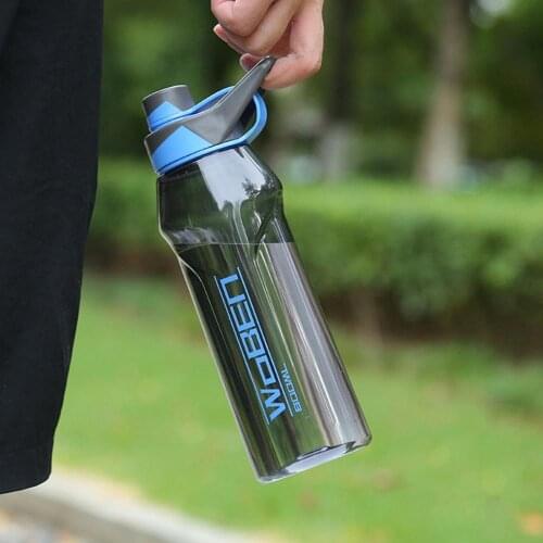 Portable Water Bottle 600/800/1000mL Heat Resistance Large Capacity Leakproof Drinkware Plastic My Drink Bottle BPA Free