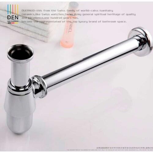 All presenting a sewer pipe Enter wall type lavatory drain water drainage basin deodorization water to water